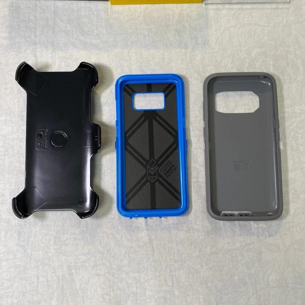 OtterBox Defender Samsung‎ Galaxy's S8 Case Rugged Blue Gray Gift Idea